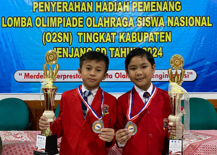 SD Emirates Islamic School Raih 2 Medali Perak Lomba O2SN Jenjang SD se Kabupaten Lahat Tahun 2024