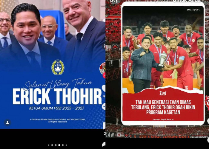 Harapan Presiden FIFA Gianni Infantino, Lanjutkan Ketua PSSI Erick Thohir, Kualifikasi Piala Dunia 2026