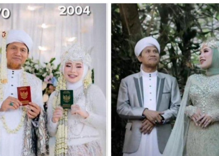 Viral Wanita berusia 19 Tahun menikah dengan Pria Berusia 53 Tahun,  Netizen ngomong ini