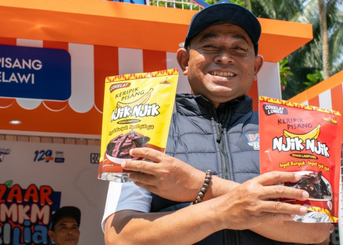 UMKM Keripik Pisang di Bakauheni Lampung Berkembang Berkat Pemberdayaan BRI