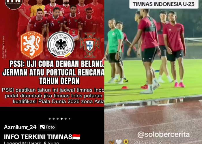 PSSI: Tidak Ada Tanding Uji Coba Tahun ini, Timnas Indonesia Sibuk Hadapi Kualifikasi Piala Dunia 2026