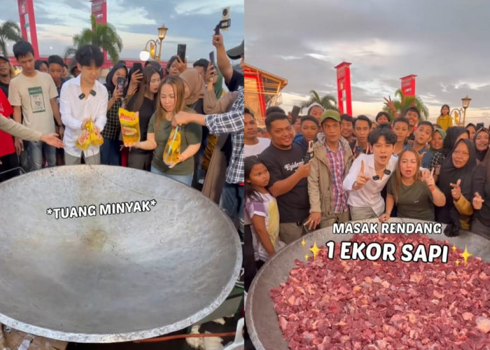 Konten Creator Willie Salim Permalukan Palembang, Buat Konten Keluhkan Kehilangan 200 Kg Rendang Sapi