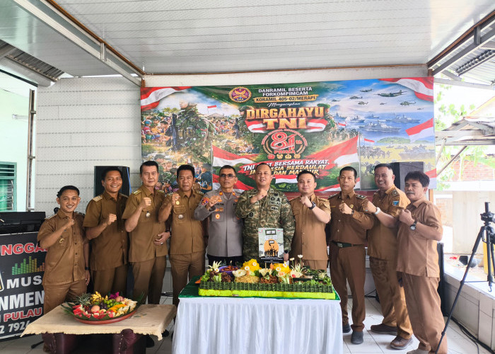Polsek Merapi Barat Sambangi Koramil 0405-02 Merapi, Perkuat Sinergitas TNI-Polri