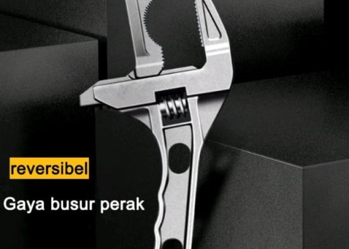 Solusi Membuka Baut Rusak, Kunci Inggris Universal, Peralatan Mobil dan Motor