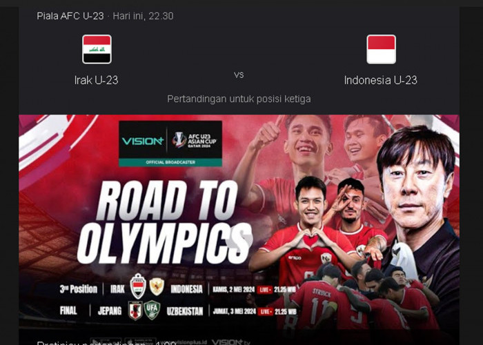 Google Beritahu Jadwal Final dan Perebutan Juara 3 Piala Asia U-23 2024, Saksikan ya
