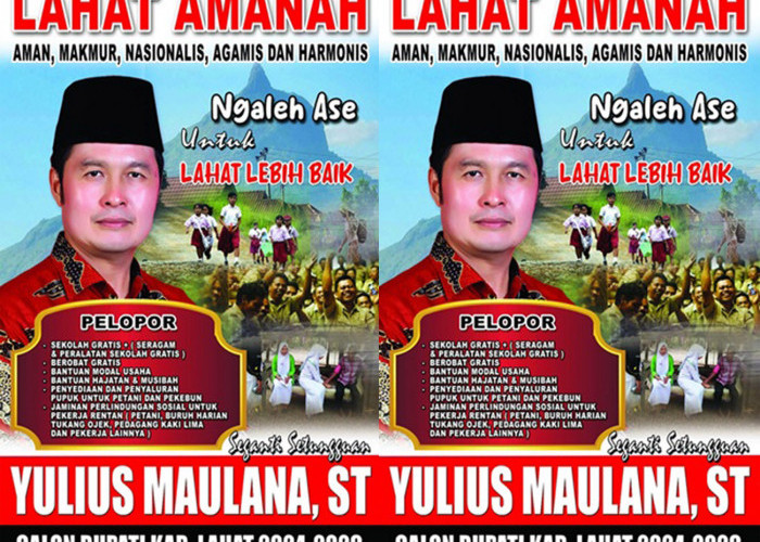 Program Yulius Maulana (YM), Calon Bupati Lahat 2024-2029 Pilkada Lahat