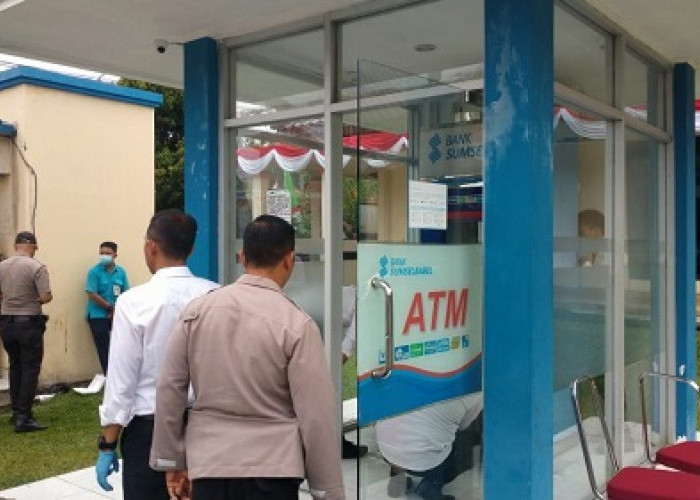 Mesin ATM Bank Sumsel Babel Empat Lawang Dibobol Maling