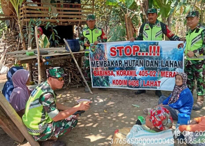 Babinsa Koramil Merapi Gelar Patroli di Kecamatan Merapi Area, Ada Apa Ya