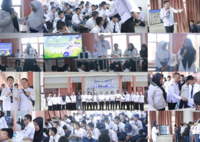 BNNK Empat Lawang Laksanakan Sekolah Bersinar di SRT 15 Empat Lawang