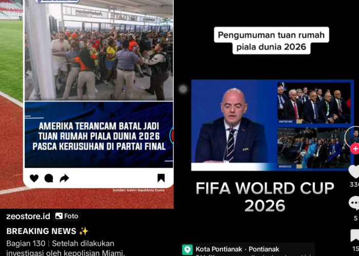 Amerika Serikat Batal Tuan Rumah Piala Dunia, Kerusuhan Supporter, CONMEBOL, Kualifikasi Piala Dunia 2026