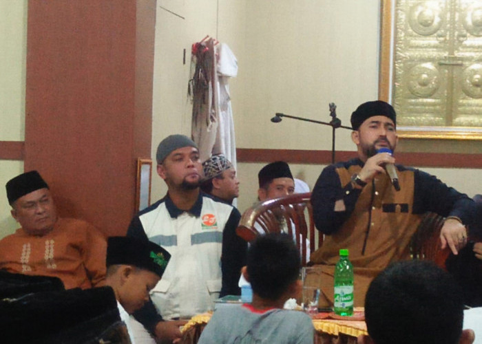 Ustadz Ahmad Al Habsyi Doakan Lahat, HUT Lahat ke-115, Isi Tablik Akbar Masjid Taqwa Tanjung Payang