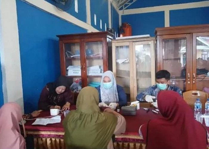 Puskesmas Sukamerindu Gelar CKG dan Tracking TB di Desa Gunung Agung