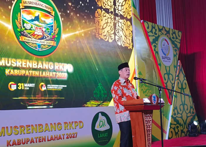Bupati Lahat: Musrenbang RKPD Lahat 2027, Pemkab Tekankan Kerjasama Stakeholder