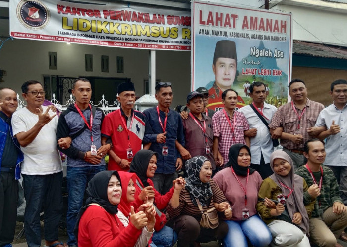 Bambang MD Terpilih Jadi Relawan Merdeka Calon Bupati Lahat Yulius Maulana