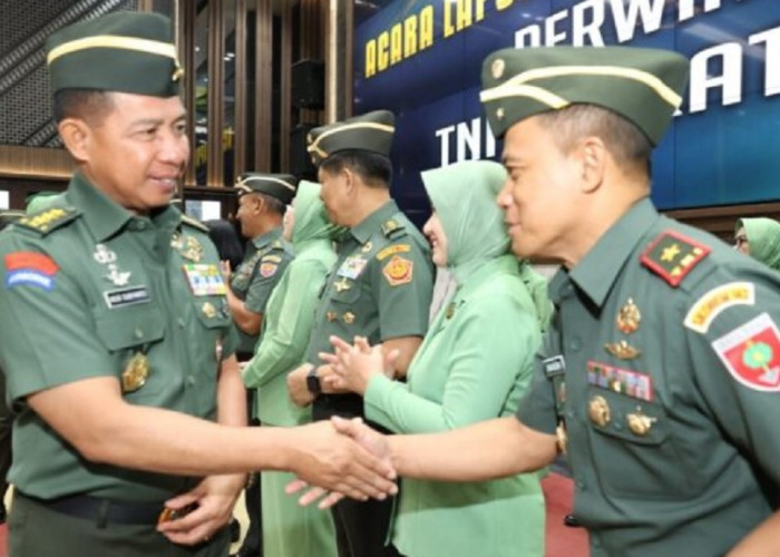 Negara Naikkan Pangkat 10 Perwira Tinggi TNI AD, ini Nama namanya
