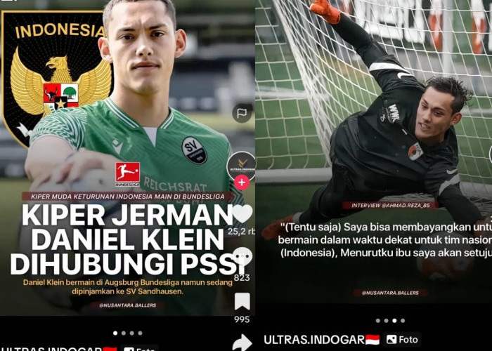 Kiper Jerman Gabung Indonesia, Daniel Klein Keturunan Bali, Pengganti Maarten Paes, Kualifikasi Piala Dunia