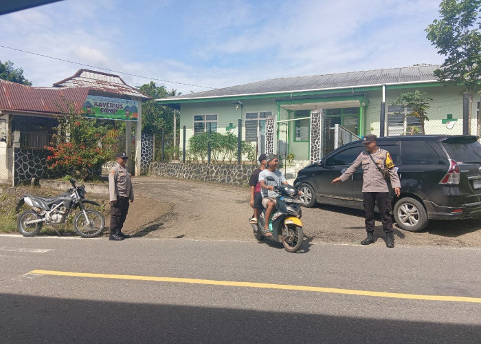 Polsek Tanjung Sakti Laksanakan Patroli Cegah Gangguan Kamtibmas Berjalan Aman