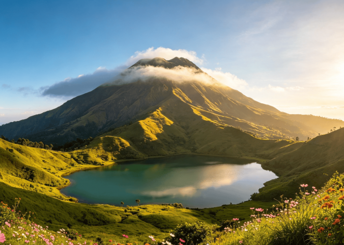Kepingan Surga di Wonosobo! Menikmati Pesona Lautan Awan dari Puncak Gunung Bismo