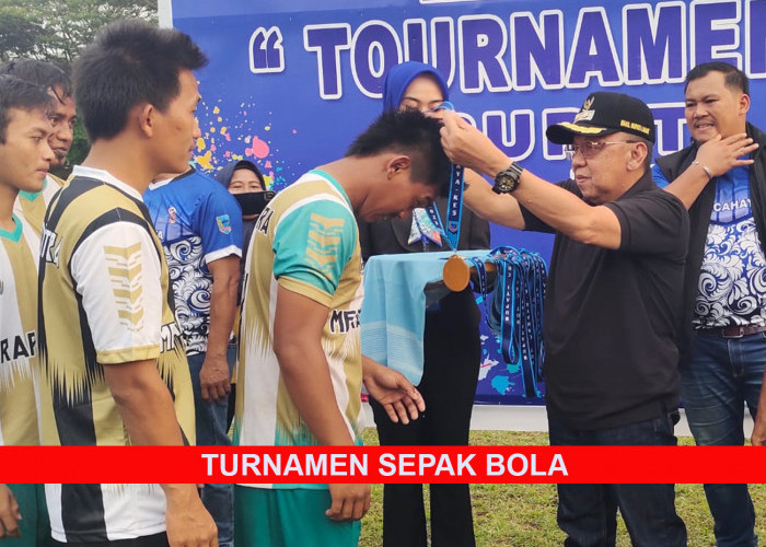 Isi Sambutan Wakil Bupati Lahat pada Partai Final Sepak Bola Tim Lahat Selatan vs Merapi Timur