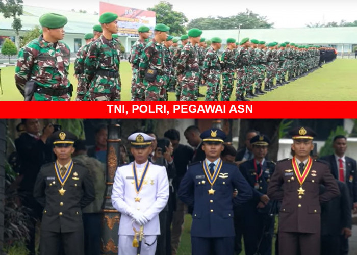 TNI, Polri, Pegawai ASN Bisa Saling Isi Jabatan Tertentu di Pusat, Jokowi Resmikan Undang undang Terbaru