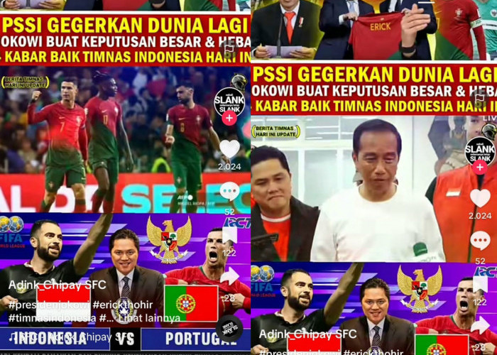 Presiden Jokowi Dukung Penuh PSSI Uji Coba Timnas Indonesia vs Portugal, Sebelum Kualifikasi Piala Dunia 2026