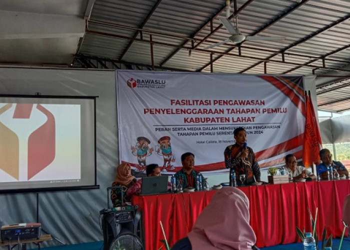 Optimalkan Pengawasan Partisipatif Pemilu 2024, Bawaslu Lahat Gaet Media Massa