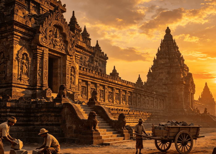 Mengulik Asal Usul Candi Prambanan, Mahakarya Kerajaan Mataram Kuno!