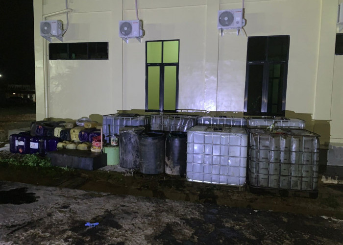 Gudang Sunyi di Talang Banyu Terbongkar: Dugaan Penimbunan dan Pengoplosan BBM Bersubsidi Diungkap Satreskrim 