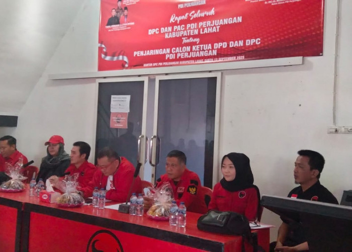 PDI Perjuangan Lakukan Penjaringan Calon Ketua DPD Provinsi Sumsel dan Calon Ketua DPC Kabupaten Lahat 