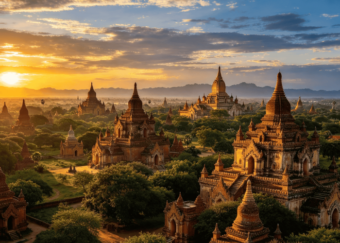 Kerajaan Pagan di Myanmar Mencapai Masa Kejayaan, Ribuan Candi Bagan Jadi Warisan Peradaban Buddha