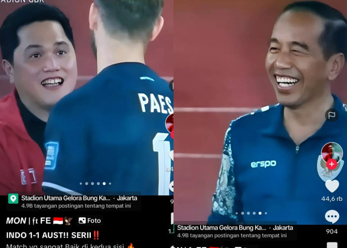 Pernyataan Presiden Joko Widodo, Bangga Penampilan Maarten Paes, Erick Thohir, Kualifikasi Piala Dunia 2026