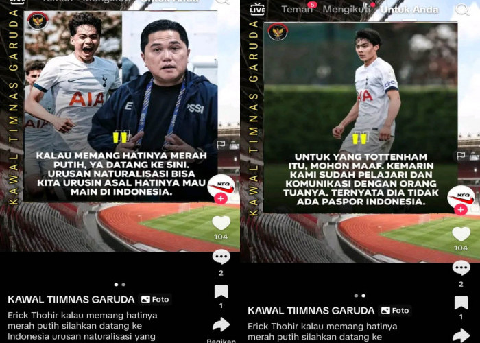 Pemain Tottenham Hotspur Tolak Bermain Indonesia, Ketua PSSI Erick Thohir, Kualifikasi Piala Dunia 2026