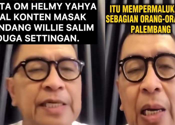 Tanggapan Helmy Yahya, Soal Konten Creator Willie Salim, Daging Redang 200 Kg Hilang di Palembang