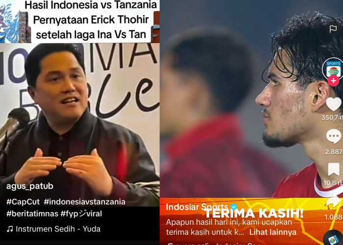 Ketua PSSI Erick Thohir, Timnas Indonesia Sukses Tahan Imbang Tanzania, Peringkat FIFA, Jelang Piala Dunia 202