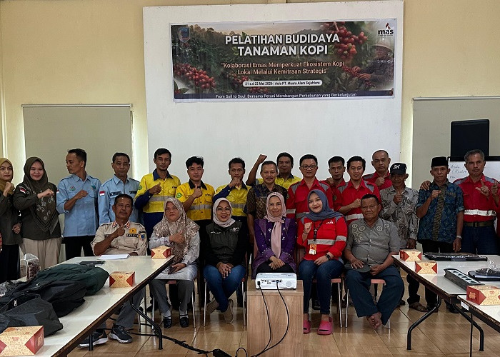Kolaborasi PT MAS dan Dinas Perkebunan Lahat Gelar Pelatihan Budidaya Kopi Bagi Petani Kopi di Merapi Area