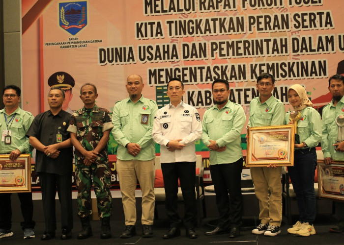 Untuk Kali Ketiga, PLN UP3 Lahat Sabet Serelo CSR Award dari Pj Bupati Lahat Imam Pasli