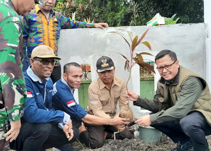  PJ Bupati Lahat Muhammad Farid Kunjungi Desa Suka Marga Kecamatan Merapi Barat, ini Pesannya