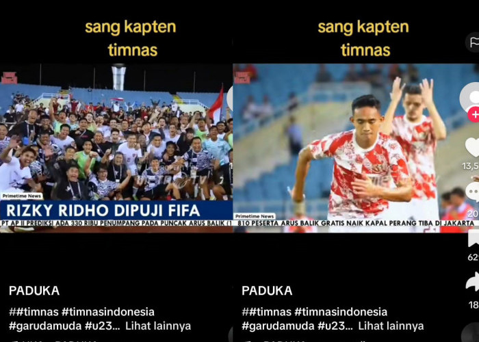FIFA Puji Kepemimpinan Rizky Ridho di Piala Asia U-23 2024, Kapten Timnas U-23 Indonesia Sejajar Striker Asia