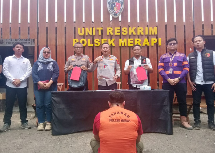 Tak Sampai 24 Jam, Polsek Merapi Barat Amankan Tersangka Penganiayaan Rekan Kerja 