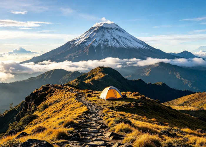 Gunung Semeru Menyimpan Pesona Alam Jawa Timur, Kenali Ketentuan Pendakian dan Karakter Medannya