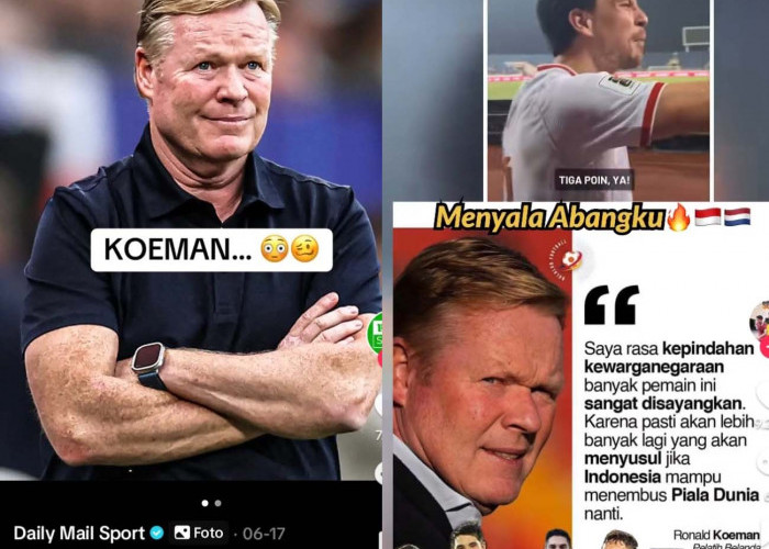 Pernyataan Ronald Koeman, Pemain Belanda Gabung Indonesia, Ketua PSSI Erick Thohir, Kualifikasi Piala Dunia