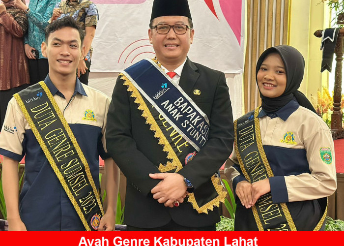 Selain Jadi Bapak Asuh Anak Stunting, Pj Bupati Lahat Muhammad Farid Jadi Ayah Genre Kabupaten 