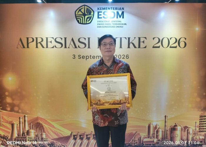 Anak Perusahaan PTBA, PT Huadian Bukit Asam Power (HBAP) Raih Juara 3 Apresiasi EBTKE 2026 dari Kemen ESDM