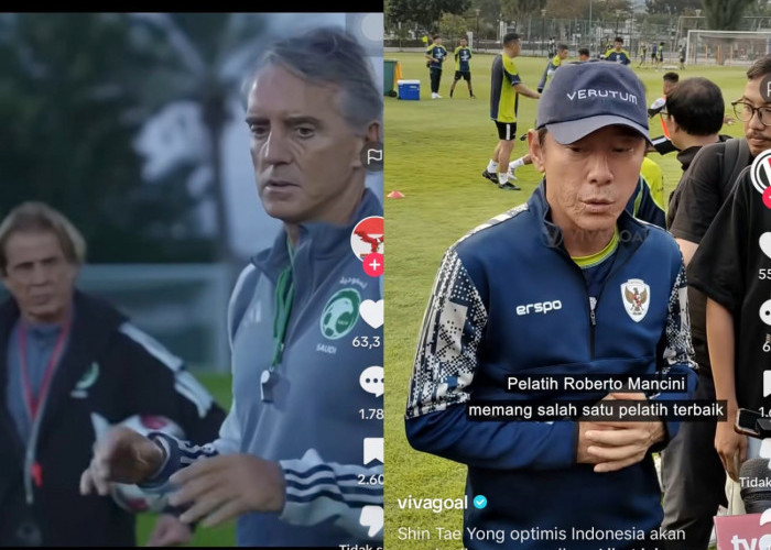 Roberto Mancini Lelah, Tubuh Pucat Kurus, Rambut Putih, Indonesia vs Arab Saudi, Kualifikasi Piala Dunia 2024