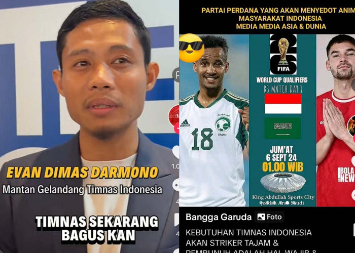 Harapan Evan Dimas, Pemain Muda Gabung Timnas Indonesia, Kualifikasi Piala Dunia 2026