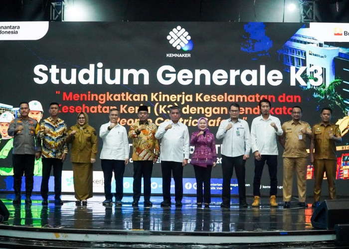 Perkuat Pengelolaan SDM dan K3, Menaker Didampingi Bupati Lahat Bursah Zarnubi Kunjungi Kantor Pusat PTBA