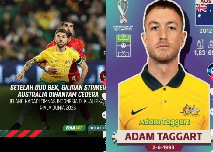 Dendam Indonesia Terbalaskan, 3 Pemain Australia Cedera, Kualifikasi Piala Dunia 2026