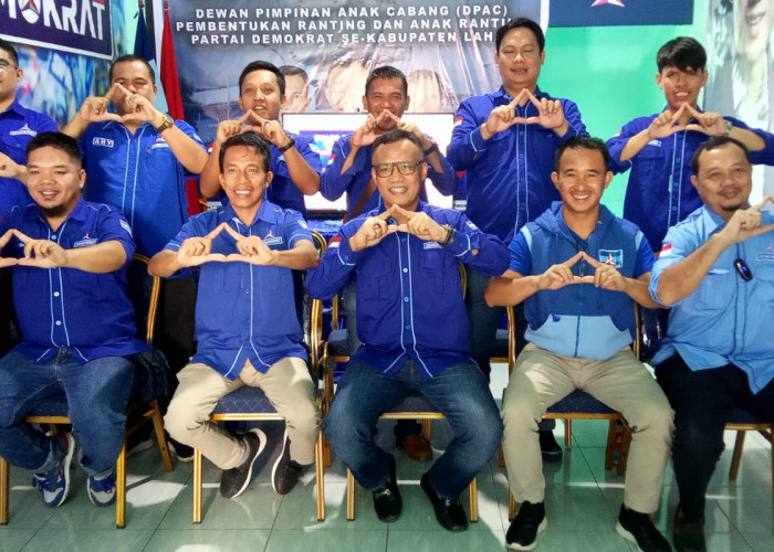 DPC Demokrat Kabupaten Lahat Tegak Lurus Ikuti Intruksi Partai 