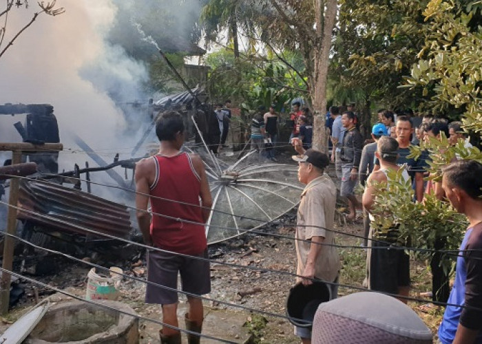 Warga Desa Banjarsari Dikejutkan Musibah Kebakaran, ini Penyebabnya