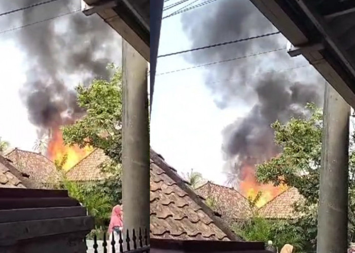 Rumah Perawat Terbakar di Gumay Talang, Uang Rp80 Juta dan Emas Ikut Raib